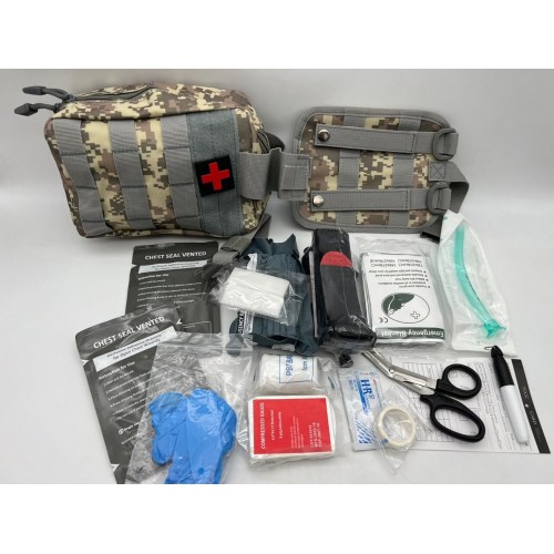 Номер 1. АРМЕЙСКАЯ АПТЕЧКА первой помощи ‼️УКОМПЛЕКТОВАННАЯ / универсальная медицинская аптечка. Отрывная в Ухте