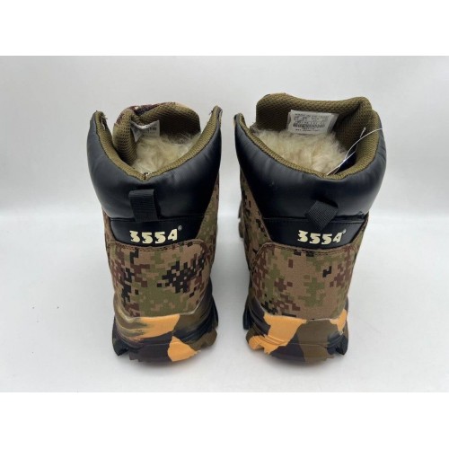 Тактические треккинговые ботинки «3554» зимние на меху в Ухте