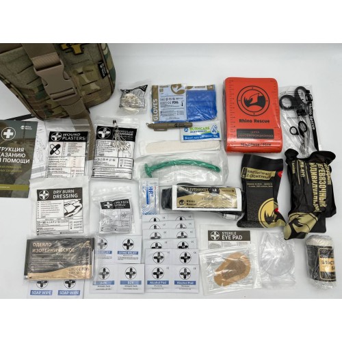 Военная тактическая аптечка RHINO RESCUE 25в1 в Ухте