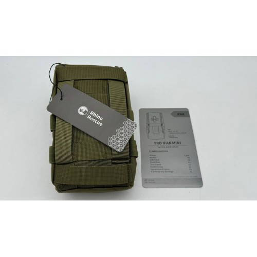 Военная тактическая аптечка RHINO RESCUE IFAK TRD MINI 11в1 в Ухте