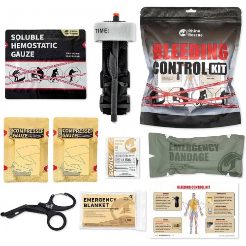 Комплект для остановки кровотечений «Bleeding Control Kit» Rhino Rescue в Ухте