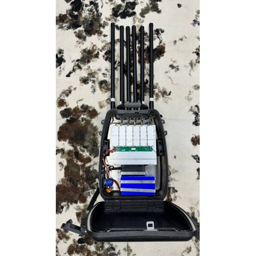 Рюкзак Гарпия CKJ-1704-Mobile подавитель дронов в Ухте 6 каналов 300W