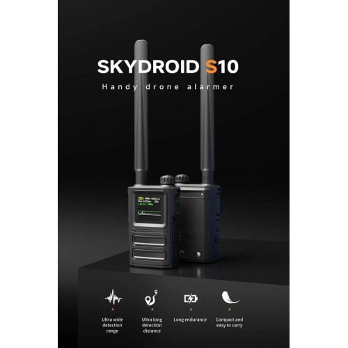 Детектор-обнаружитель дронов SKYDROID S-10 / «СОКОЛ 10» в Ухте портативный всенаправленный