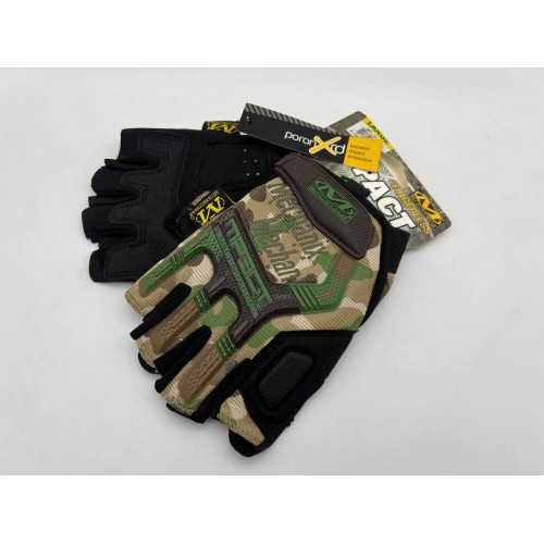 Перчатки тактические “MECHANIX M-PACT” механикс беспалые в Ухте